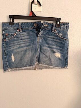 Mini Jean skirt